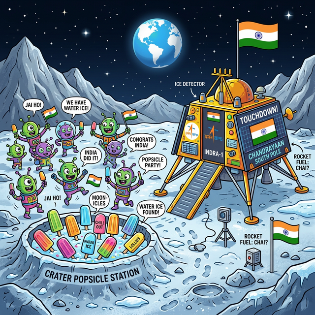 印度“月船3号”登月:用拍部好莱坞电影的钱,真去了趟月球