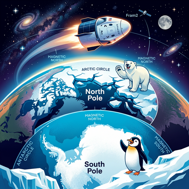 Fram2 ミッション：人類が軌道上で極地の近道をした