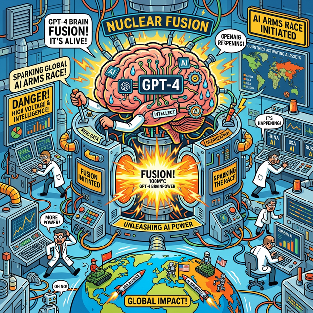 GPT-4 リリース：LLM 時代の「核融合」