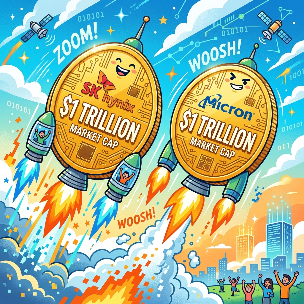 HBM-Goldrausch: SK Hynix & Micron stürmen in den 1-Billion-Dollar-Club