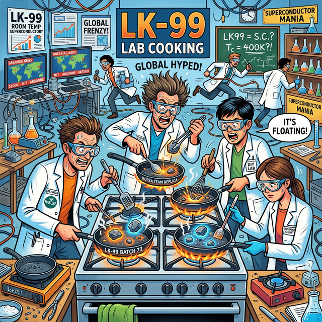 LK-99 "상온 초전도체" 소동: 연금술사가 된 전 세계 물리학자들
