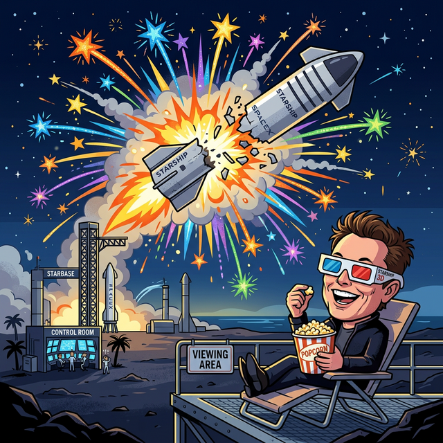 SpaceX Starship-Flüge: Das ultimative teure Feuerwerk